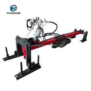 Nouvelle plate-forme de forage pneumatique Portable DTH pour les projets d'ancrage de clouage de sol de Protection des pentes