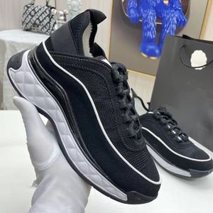 Luxury Designer Retro Style Sports Shoes for Men Women High Quality Casual Knitted Mesh Lining Lace-<b>Up</b> Fashionable Walking - Product Image 1