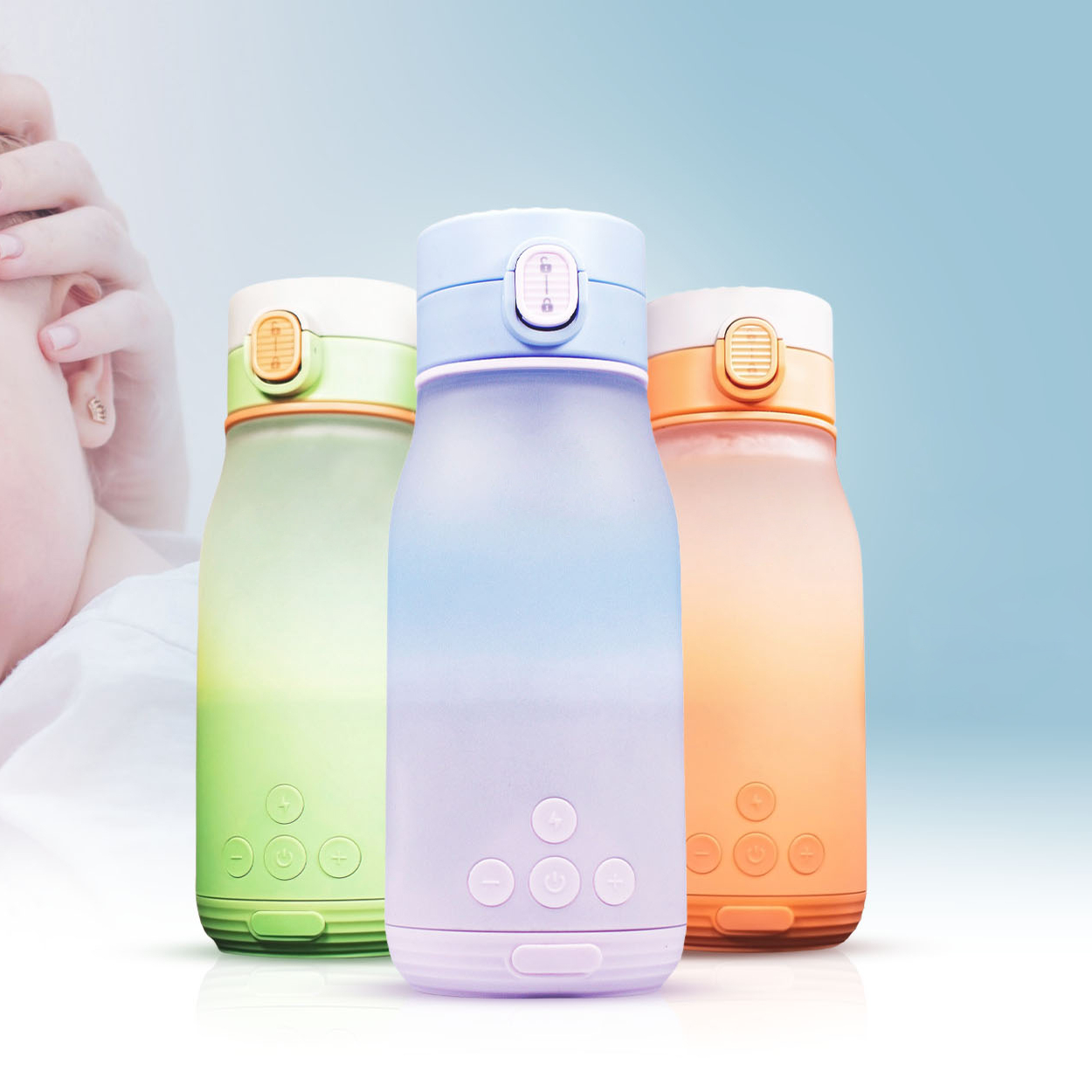 Емкость 300 мл, USB заряжаемая нагревательная чашка, чайник для молока, термобутылка, портативная дорожная электрическая чашка