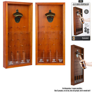 Ouvre-bouteille <span class=keywords><strong>jeu</strong></span> à boire à louer Ouvre-bouteille de bière <span class=keywords><strong>Jeu</strong></span> de bouchon Ouvre-bouteille <span class=keywords><strong>mural</strong></span> et attrape-bouteille - Product Image 3
