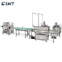 LWT Automatische Champignonverwerkingslijn met was-, vul- en pekelingsysteem, 500 kg/uur voor conservenfabrieken van groenten, fruit en voedingsmiddelen.