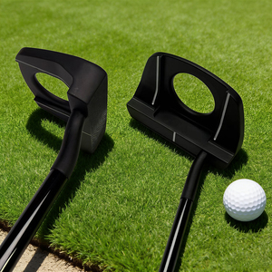 <span class=keywords><strong>Putter</strong></span> <span class=keywords><strong>de</strong></span> <span class=keywords><strong>golf</strong></span> OME <span class=keywords><strong>de</strong></span> niveau tournoi <span class=keywords><strong>de</strong></span> 35 pouces avec tête creuse noire modèle JP050 pour <span class=keywords><strong>un</strong></span> putting précis - Product Image 3