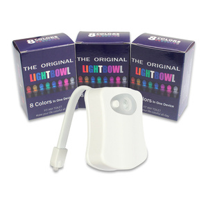 مرحاض Led ثمانية ألوان ، إكسسوارات حمام ، شاشة مرحاض ذكية - Product Image 5