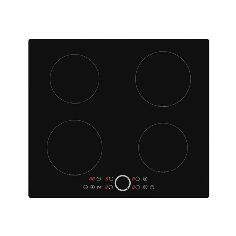 Hot Sales Temperature Control Black 4 Burner Cooktops Induction Stove Built-in induction cooker parts