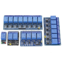 Module de relais 5V 12V 1 canal KY-019, module de relais optocoupleur 1/2/4/6/8 canaux avec isolation optocoupleur