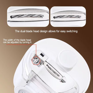 <span class=keywords><strong>Lime</strong></span> <span class=keywords><strong>à</strong></span> ongles rechargeable avec 2 types de lames, coupe-ongles et tondeuses électriques automatiques pour adultes, personnes âgées, bébés avec lumière LED - Product Image 4