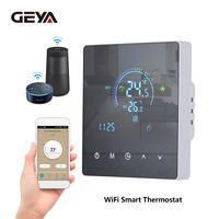 Termostato Inteligente GEYA AC90V~240V 3A con Pantalla LCD a Color, Control Táctil, Calentamiento de Agua Eléctrico, Función de Bloqueo, Resistente al Fuego