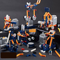 Niños Diy STEAM robótica programable Robot Control remoto Robot juguete para niños programación juguetes bloques de construcción juguetes conjuntos