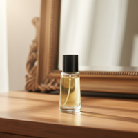Flacon de parfum en liège triangulaire transparent de 8 ml, avec atomiseur à pompe, en aluminium, non parfumé, Glam Velvet, pour la distribution de parfums en Thaïlande