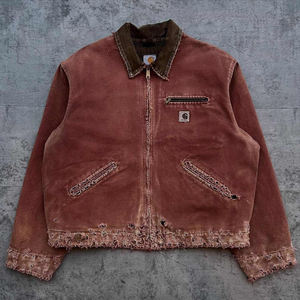 <span class=keywords><strong>Abbigliamento</strong></span> di marca dal Bomber in Denim <span class=keywords><strong>Vintage</strong></span> da <span class=keywords><strong>uomo</strong></span> personalizzato all'ingrosso 100% cotone OEM servizio di acquisto all'ingrosso stampa di carattere - Product Image 1