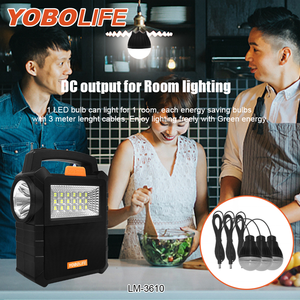 Yobolife Draagbare Zonne-Energie Verlichtingssysteem 3.2V Dc Zonne-Energie Noodverlichting Kits Oplaadbare Zonne-Energie Station Met Bluetooth - Product Image 6