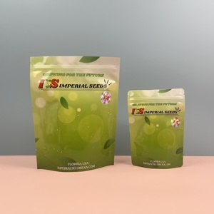 Sacchetto biodegradabile stampato all'ingrosso sacchetto di plastica di frutta vegetale sacchetto di semi di agricoltura semi di imballaggio sacchetti - Product Image 1