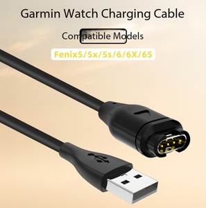 Câble de charge compatible et robuste pour Garmin <span class=keywords><strong>Forerunner</strong></span> 245 <span class=keywords><strong>935</strong></span>, chargeur de montre Approach - Product Image 5