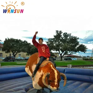 Thương Mại Inflatable Rodeo Bull Cơ Chế Cơ Bull Ride Trò Chơi Để Bán