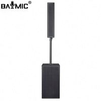 Sistema de Sonido Profesional con Altavoces de Columna Activos PA de 12 Pulgadas con Amplificadores BT para Exteriores de 4.5 Pulgadas de Rango Completo