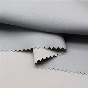 150D kain pongee elastis tinggi kain tahan air bersirkulasi kain poliester kain pongee untuk seragam sekolah