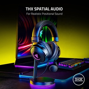 หูฟังเกมมิ่งแบบมีสาย Razer Kraken V3 Ultra High Speed USB รุ่น Sanli Titanium ขนาด 50 มม. ขับเคลื่อนด้วยไดรเวอร์ Razer Kraken V3 Ultra High Speed Wired USB - Product Image 3