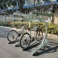 Système de station de stationnement pour vélos multiples extérieurs Garage pour vélos