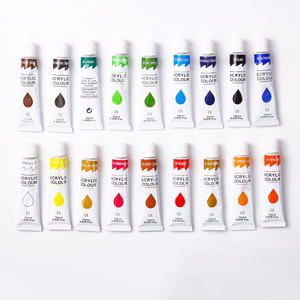 Bomeijia Hot Bán 18 Màu Sắc 12 Ml Acrylic Sơn Thiết Lập Cho Chuyên Nghiệp Sơn Graffiti Trẻ Em Mới Bắt Đầu Sơn Nghệ Thuật Vật Liệu - Product Image 5