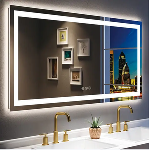 <span class=keywords><strong>Miroir</strong></span> magique de salle de bain Smart <span class=keywords><strong>TV</strong></span> Android à écran tactile étanche avec haut-parleurs intégrés avec google Play Store - Product Image 2