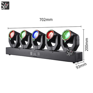 Dmx512 điều khiển đèn sân khấu Led năm đầu xy chùm di chuyển đầu DJ ánh sáng laser <span class=keywords><strong>Disco</strong></span> cho Bar KTV đám cưới - Product Image 6