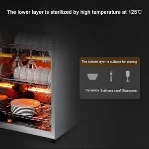 Armoire de désinfection à haute température pour <span class=keywords><strong>restaurant</strong></span> et cuisine commerciale, vaisselle, bols, baguettes, ustensiles de table - Product Image 6