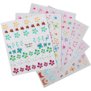 Pegatinas de <span class=keywords><strong>Uñas</strong></span> de Gel Suave con <span class=keywords><strong>Relieve</strong></span> 5D Estilo INS, Diseño de Flores de Cristal y Piedras Preciosas, Calcomanías de <span class=keywords><strong>Uñas</strong></span> de Gel de Moda para Decoración de <span class=keywords><strong>Uñas</strong></span> DIY - Product Image 6