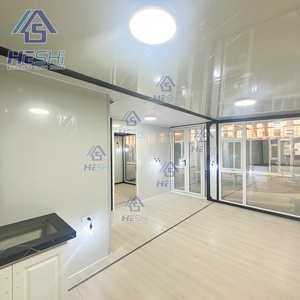 Maison mobile de luxe préfabriquée économique de 20 pieds et 40 pieds, villa préfabriquée extensible de 2, 3, 4 ou 5 chambres, maison conteneur - Product Image 4