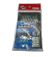 Großhandel Sabiki 8 #   10 #   12 #   14 #   16 #   Mit Leuchtperlen Sabiki-Rigs Meeresfischerei-Rigs Blinkende Sabiki-Köder