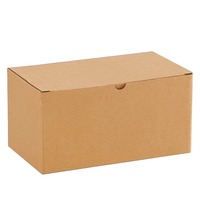 Boîte de papier ondulé 3 couches Boîte d'emballage de cadeau en carton d'avion Paquet de T-shirt