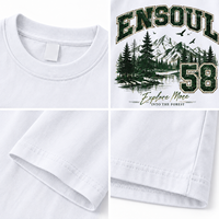 T-shirt Homme Oversize Personnalisé Haute Qualité Blanc Uni 100% Coton Nouveau Design Décontracté Effet Vieilli Imprimé Numérique Fournisseur