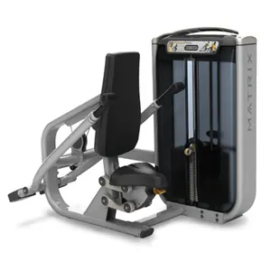Mesin kebugaran Gym menggunakan peralatan Pin dimuat pilihan mesin trisep Tekan/ekstensi peralatan pelatihan terintegrasi