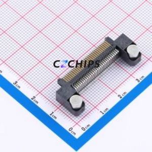 ERM8-030-01-L-D-RA-TR Board-to-Board & Backplane Connector SMD,P=0.8mm,Horizontal Mount Connector 0.8mm Horizontal Mount 2 Gold - Product Image 1