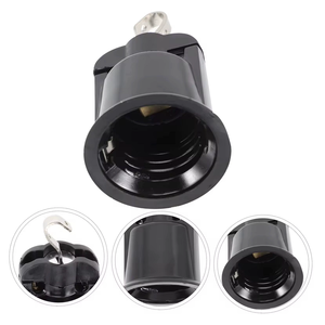 HoneyFly E26 support de douille de lampe 250V 4A 660W bakélite <span class=keywords><strong>plafond</strong></span> suspendu arbre de noël base d'<span class=keywords><strong>ampoule</strong></span> avec <span class=keywords><strong>crochet</strong></span> - Product Image 2