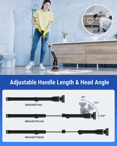 Portable Spin Scrubber Power Bathroom Floor Scrubber Cordless Shower Cleaner <strong>Electric</strong> <strong>Cleaning</strong> <strong>Brush</strong> - Product Image 3