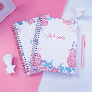 Tùy chỉnh 2026 chương trình nghị sự bìa cứng đôi xoắn ốc A5 kế hoạch hàng tuần hàng tháng biểu hiện mục tiêu Nhật Ký Tạp Chí máy tính xách tay kế hoạch - Product Image 1