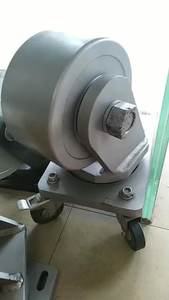 12 polegadas Industrial reforçado Super Heavy Duty rodízio <span class=keywords><strong>300mm</strong></span> alta capacidade de carga roda rodízio com placa - Product Image 5