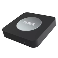 Boîtier TV Android 11 Mecool KM2 Plus 4K ATV Box Amlogic S905X4-B certifié Google, 2 Go 16 Go, prend en charge 4K BT5.0 SPDIF OTA Media Player