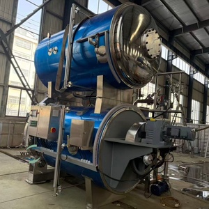 Machine de stérilisation par autoclave à immersion dans l'eau et à vapeur pour aliments en conserve (<span class=keywords><strong>thon</strong></span> et bœuf) et aliments pour animaux de compagnie en sachet rétractable - Product Image 6