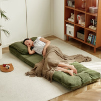 Canapé-lit modulaire Lazy Diary 2025, nouveau design moderne, tatami détachable, pliable, en tissu, hauteur réglable, pour hôtel et salon