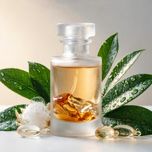 Materias Primas Cosméticas, Botellas de Vidrio Ámbar con Tapas Negras para Aceite Esencial de Rosas, para Uso en el Cuidado de la Piel - Product Image 3