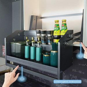 Sistema de Elevación Automático para Gabinetes, Elevador Inteligente con Sensor para Gabinetes de Cocina, Control por Voz, Sistemas de Elevación para Armarios R256pro Automa - Product Image 4