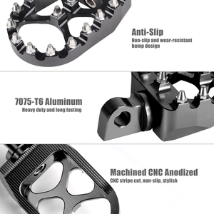 Para Harley Dyna Fatboy CNC aluminio personalizado motocicleta reposapiés para Street Bob Wide <span class=keywords><strong>Glide</strong></span> Sportster Iron 883 cuerpo - Product Image 5
