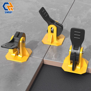 Système <span class=keywords><strong>de</strong></span> nivellement <span class=keywords><strong>de</strong></span> carreaux Sinray <span class=keywords><strong>de</strong></span> type presse 1mm/1.5mm PP+Métal, outils <span class=keywords><strong>de</strong></span> pose <span class=keywords><strong>de</strong></span> carreaux, joint <span class=keywords><strong>de</strong></span> carrelage, 50 pièces réutilisables, moderne, réglable, auto-adhésif 1 - Product Image 1