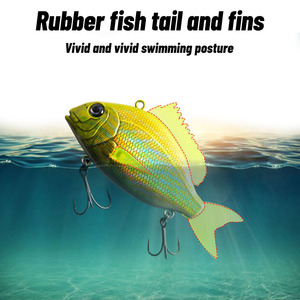 Snapper Vib 3D Simulation Lure Bait 11g 24g 30g <b>Floating</b> Hard Bait Crucian Carp Midwater <b>Fishing</b> Lure - Product Image 4