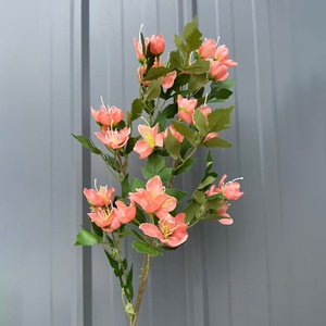 Künstliche Jasminblüte mit Echtem Gefühl, 88cm Langer Zweig mit Grünen Blättern für Hochzeiten, Events und Heimdekoration - Product Image 3