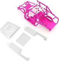 Vente en gros de pièces de rechange pour voiture RC Crawler 1/24 Axial SCX24 Bronco JLU B-17 C10, pièces de mise à niveau en alliage d'aluminium, cage de protection, carrosserie, cadre, châssis