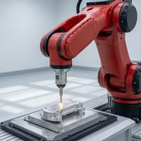 Robot de Soldadura con Seguimiento de Costuras 3D Vision, Sin Programación, para Soldadura Robótica en Talleres de Estructuras de Acero