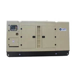 water cooled silent type generator 60 kva with famous engine model 4bta3.9-g2