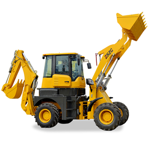 小型トラクターバックホー小型バックホーローダー4wdバックホーショベルローダー建設機械 - Product Image 3